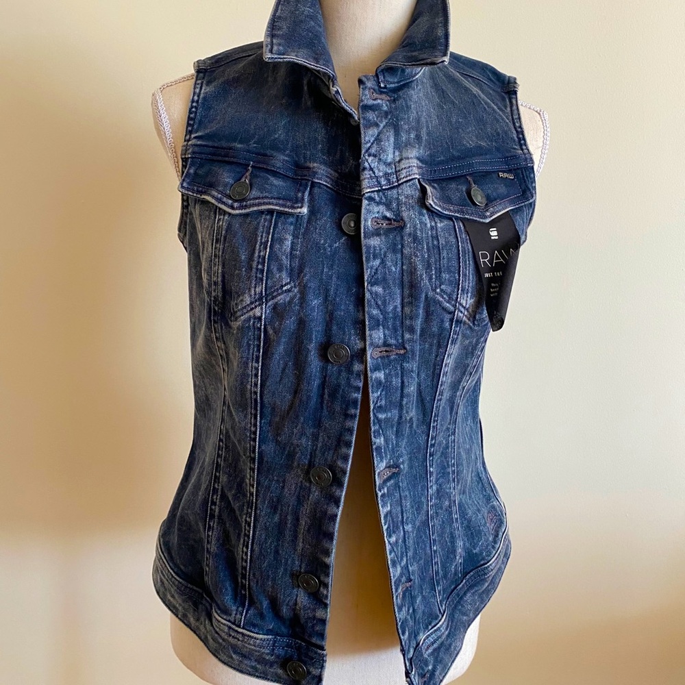 G Star Denim Vest